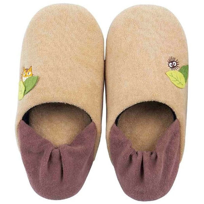 My Neighbor Totoro Room Shoes Strolling Cat Bus Beige