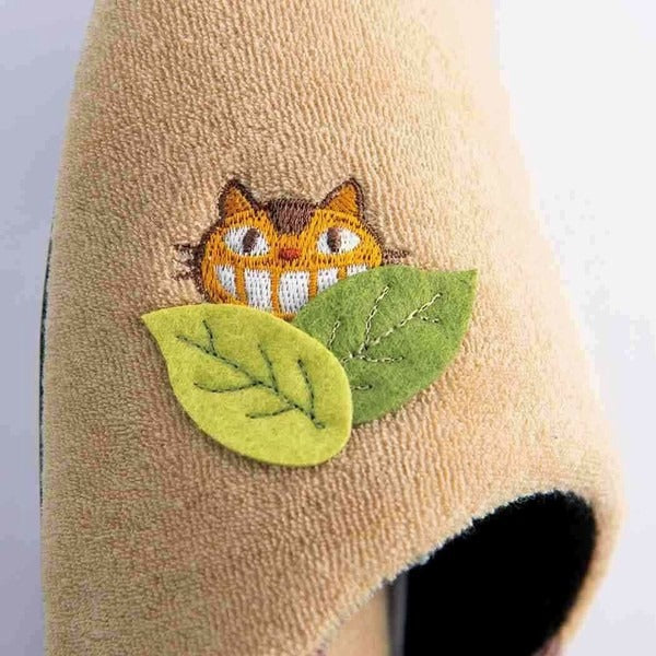 My Neighbor Totoro Room Shoes Strolling Cat Bus Beige
