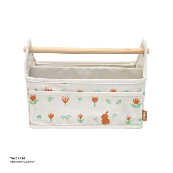 Moomin Series Tool Basket Orange / White