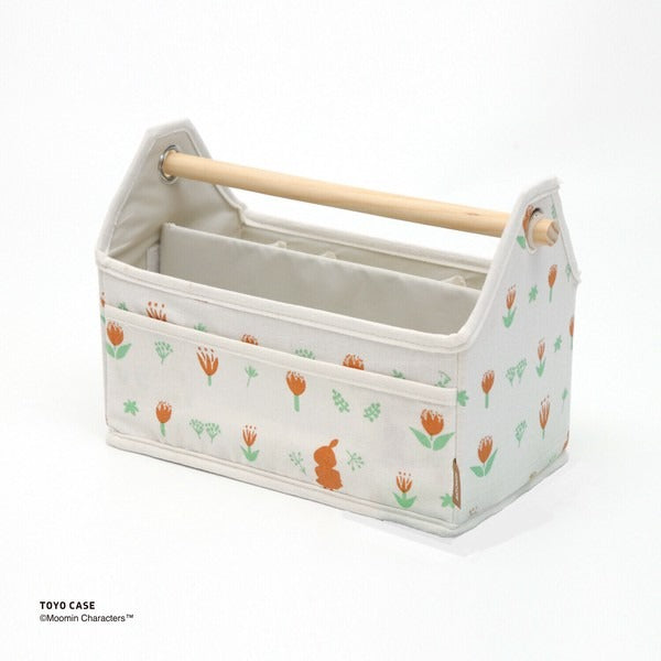 Moomin Series Tool Basket Orange / White