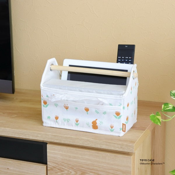 Moomin Series Tool Basket Orange / White