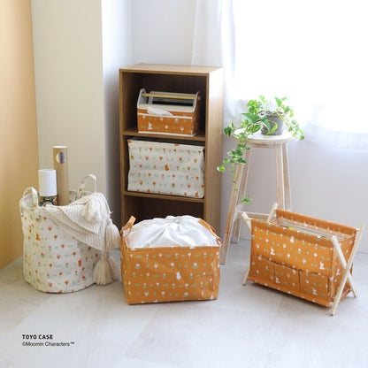 Moomin Series Tool Basket Orange / White