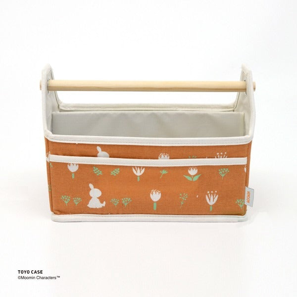 Moomin Series Tool Basket Orange / White