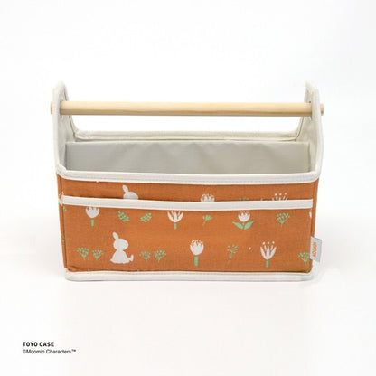 Moomin Series Tool Basket Orange / White