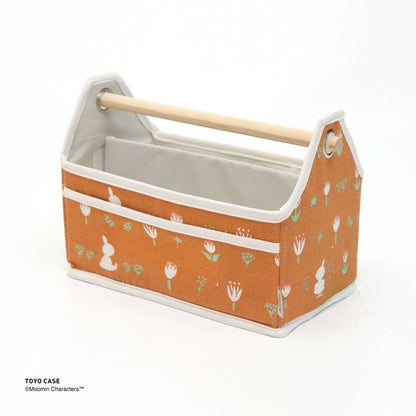Moomin Series Tool Basket Orange / White