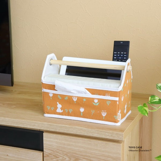 Moomin Series Tool Basket Orange / White