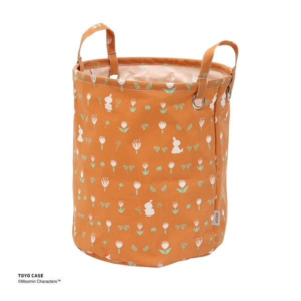 Moomin Storage Basket Orange / White