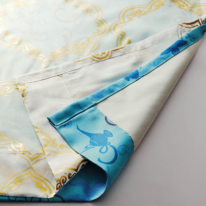 Jasmine Foil-printed Double-layered Blackout Curtains