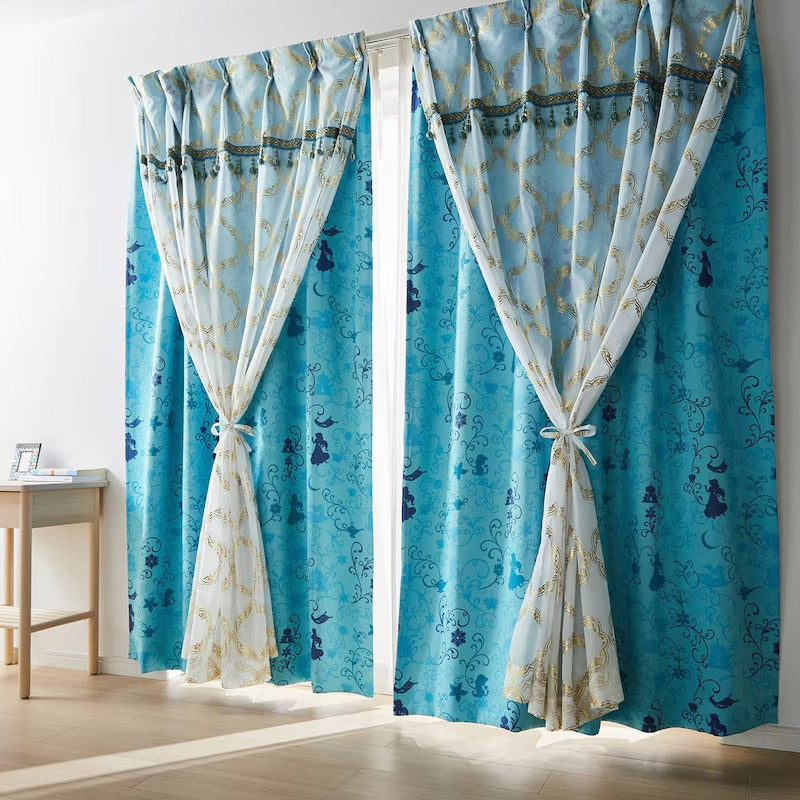 Jasmine Foil-printed Double-layered Blackout Curtains