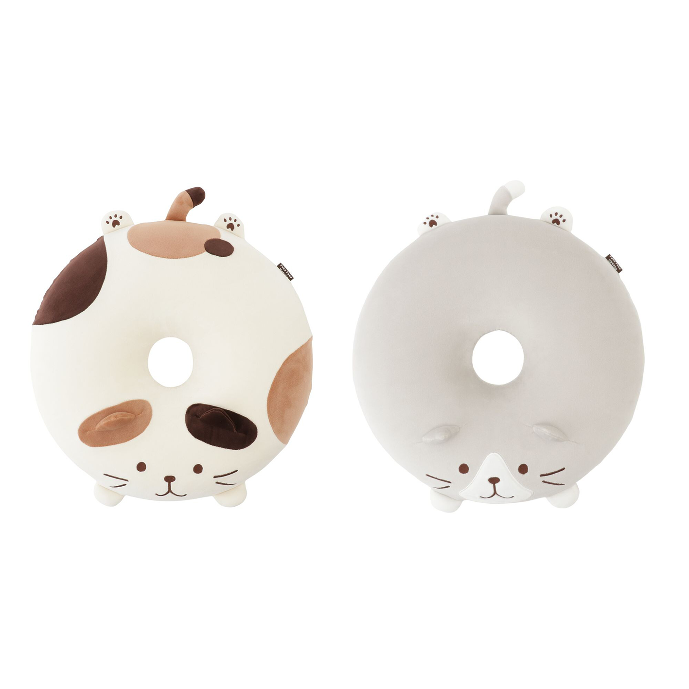 Fukufuku Nyanko Soft Round Seat Cushion