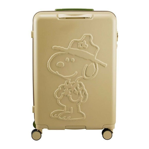 SNOOPY Zipper Type Luggage (M)