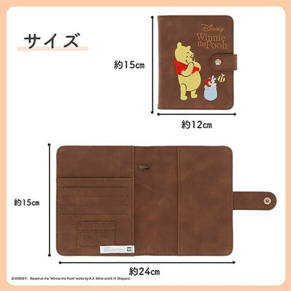 Disney Characters Ribbon Stamp Passport Case