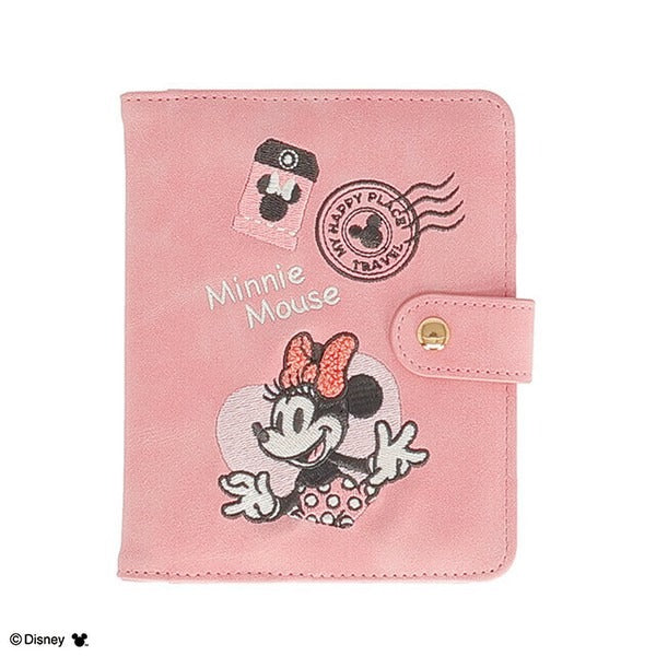 Disney Characters Ribbon Stamp Passport Case