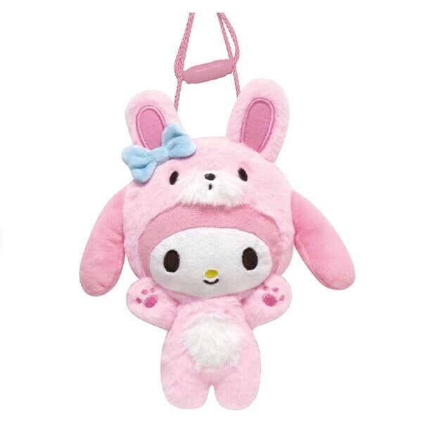 Sanrio Characters Plush Neck Pouch
