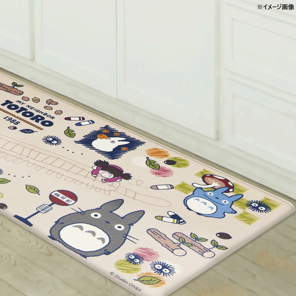 My Neighbor Totoro Drawing Easy to Clean Pvc Mat