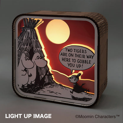 Moomin Characters Wood Room Light