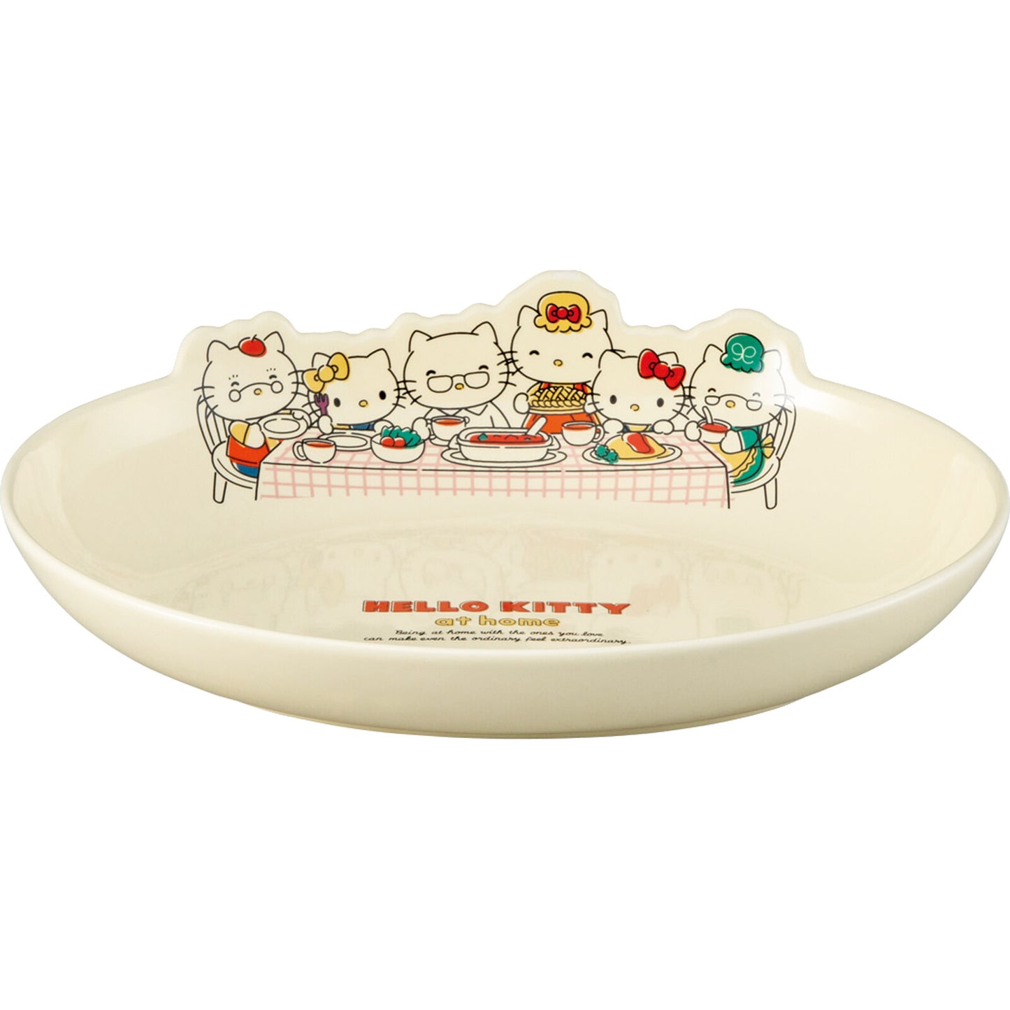 Sanrio Hello Kitty At Home Plate 2pcs