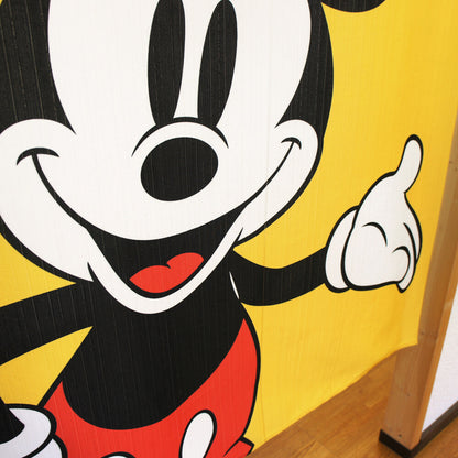 Disney BIGMICKEY Door Curtain Made in Japan