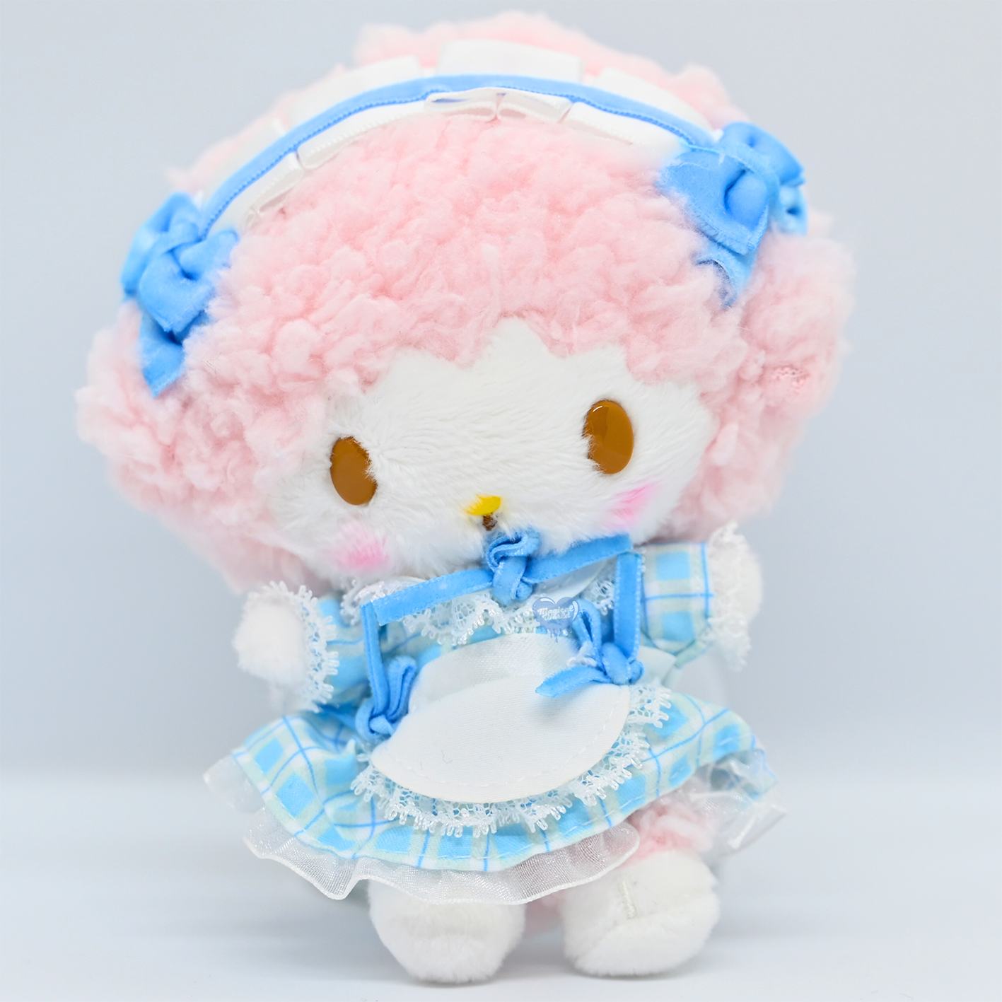 Sanrio Kiddyland My Sweet Piano Mascot with Carabiner, Blue