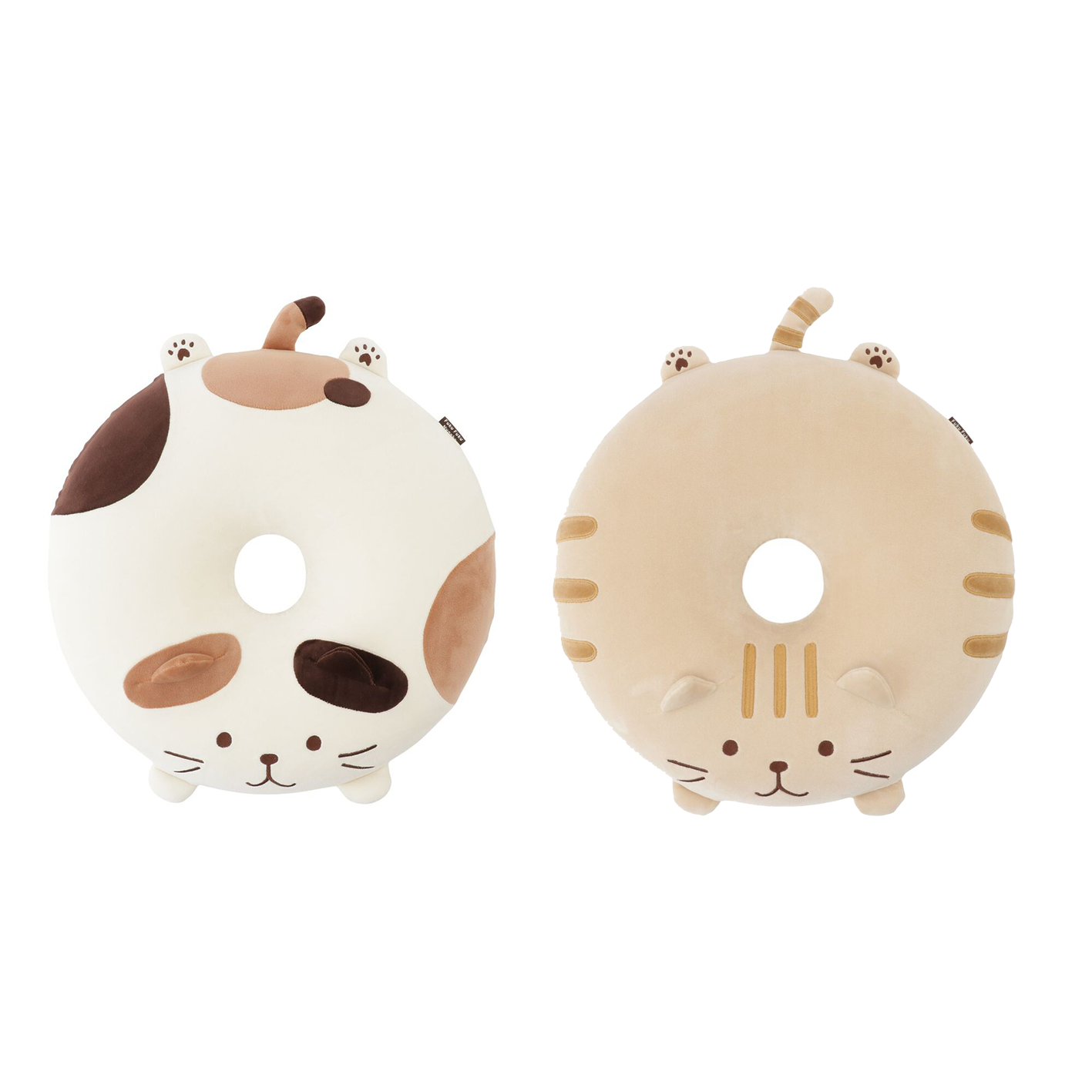 Fukufuku Nyanko Soft Round Seat Cushion