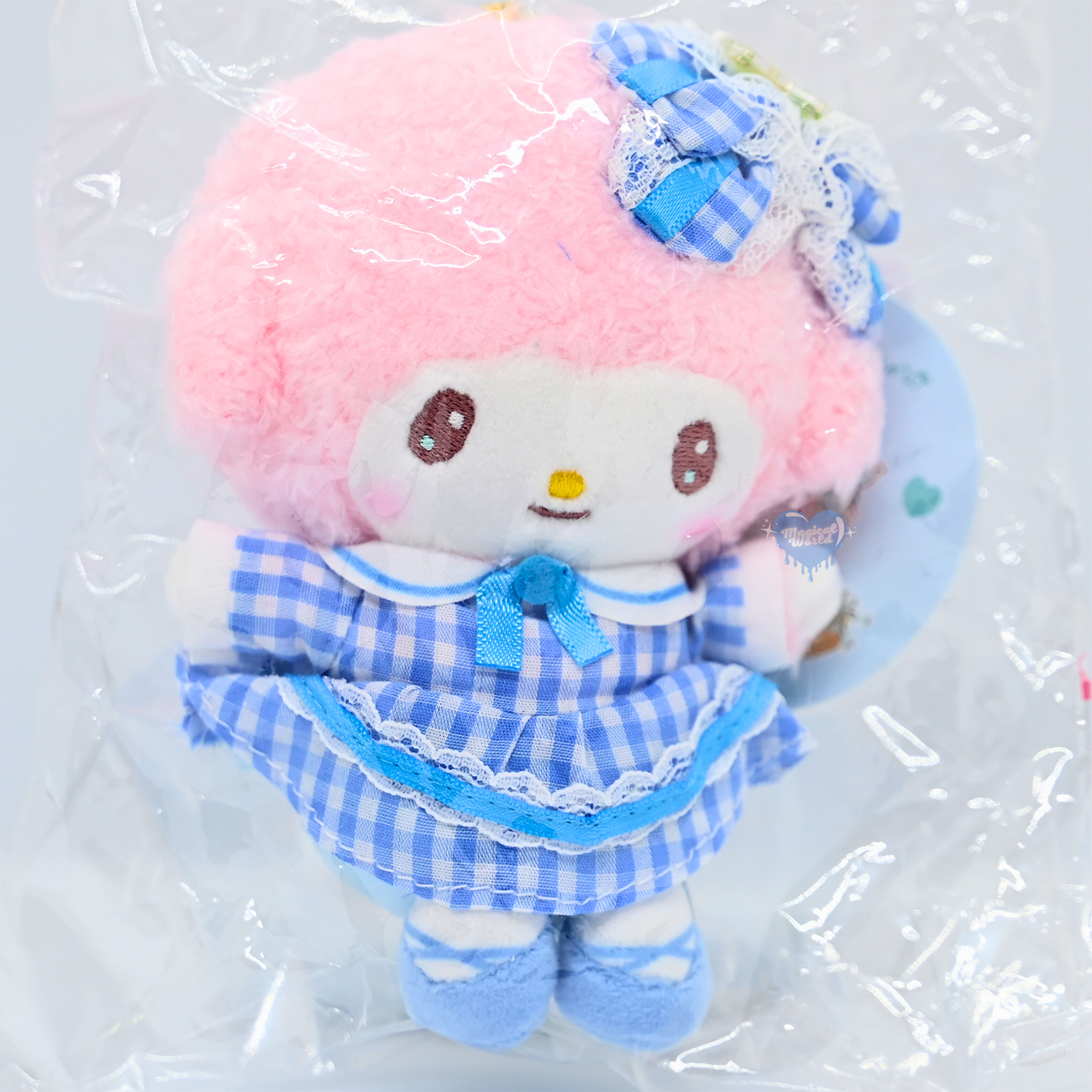 Sanrio Munyugurumi Mascot Gingham Fruit My Sweet Piano