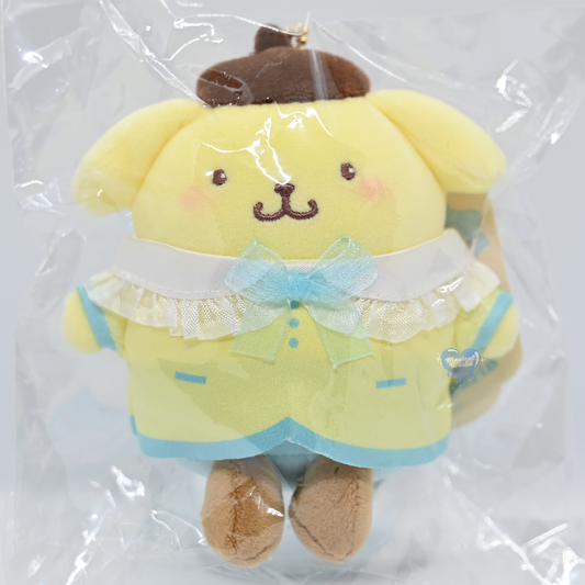 SANRIO Pompompurin Dressed Up Two-Color Coordinated Squishy Mascot
