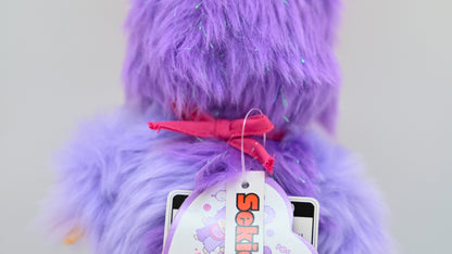 Monchhichi x 475 Shinako 2025 Collaboration 2nd Edition S Size Lavender Fluffy