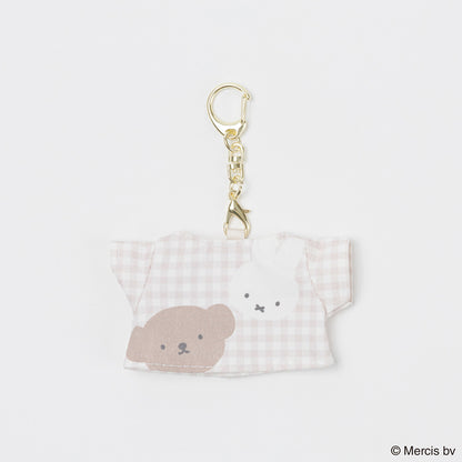 BRUNA PLAID Miffy Mini T-shirt Charm