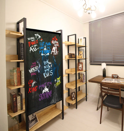 DISNEY VILLAINS BOLD & BEASTLY Door Curtain Made in Japan