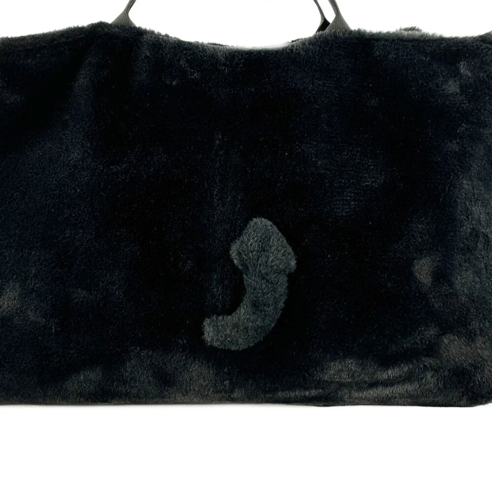 Sanrio Characters Die-cut fur series Boston Bag