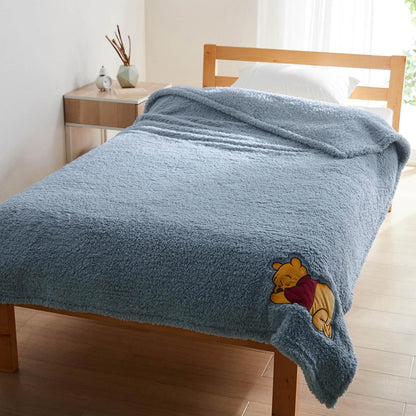 Disney Winnie the Pooh Embroidered Blanket