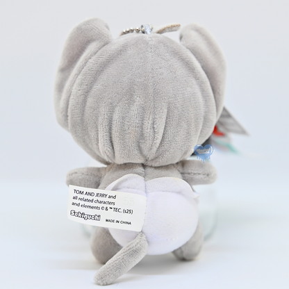 Tom and Jerry x Monchhichi Tuffy Bebichhichi Large Face SS Keychain