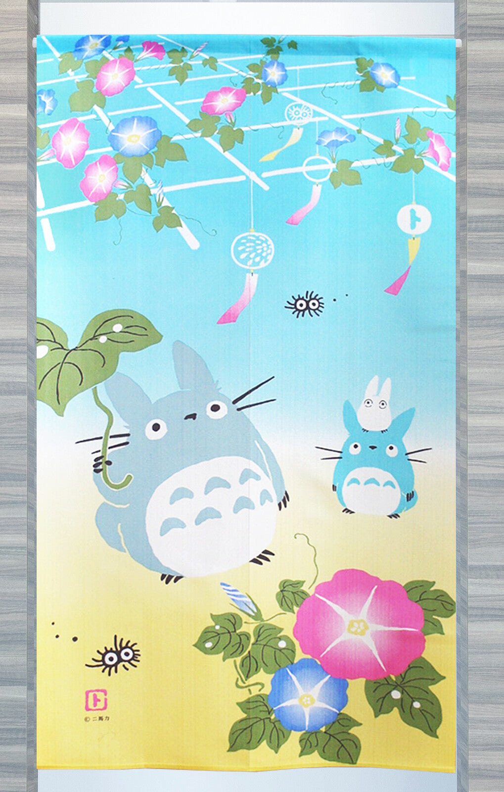 Ghibli My Neighbor Totoro Colors of Summer Door Curtain Made in Japan