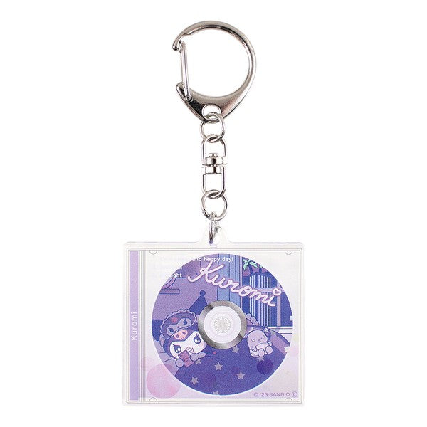 Sanrio Secret CD Case Style Layered Keychains