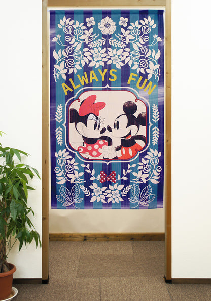 Disney MYSTIC FOREST Door Curtain Made in Japan
