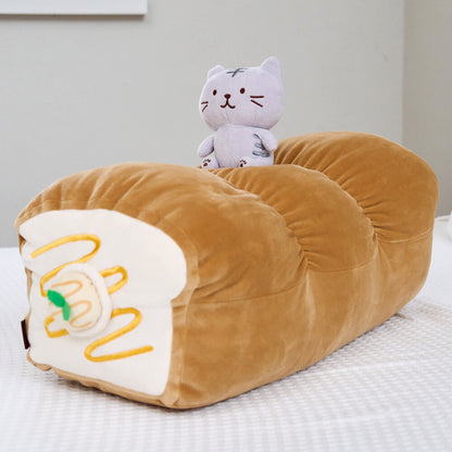 Fuku Fuku Nyanko Bread Hug Pillow