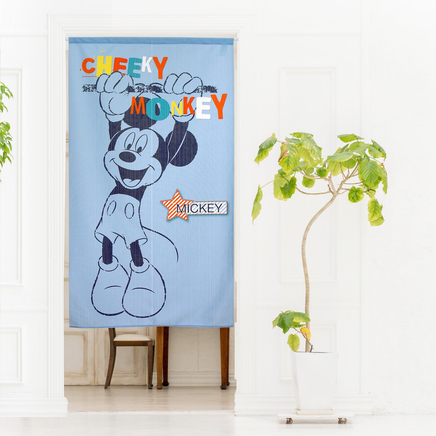 Disney Hanging Mickey Door Curtain Made in Japan