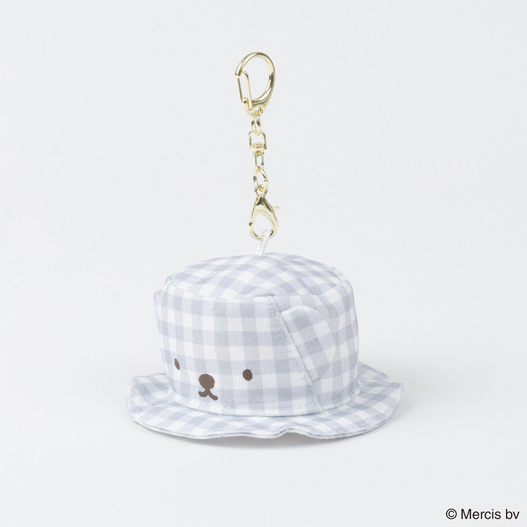 BRUNA PLAID Miffy Mini Hat Charm