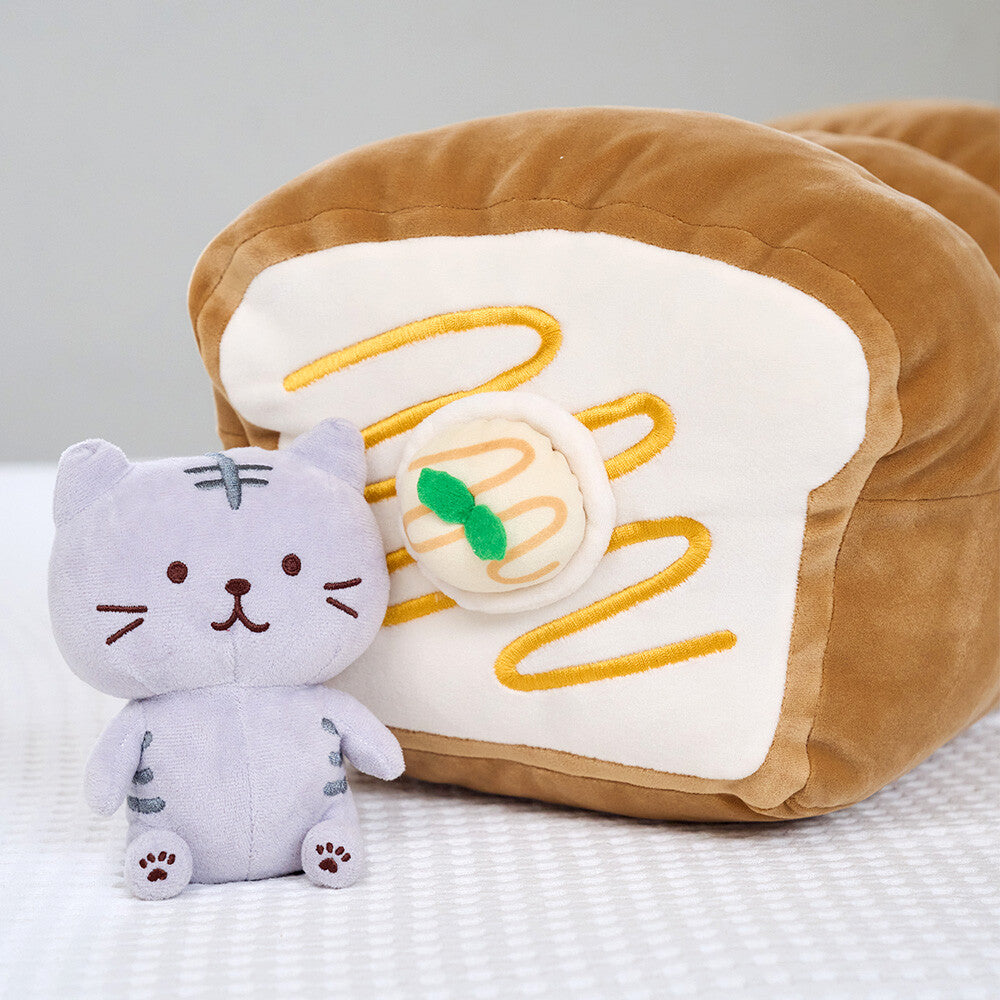 Fuku Fuku Nyanko Bread Hug Pillow