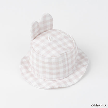 BRUNA PLAID Miffy Mini Hat Charm