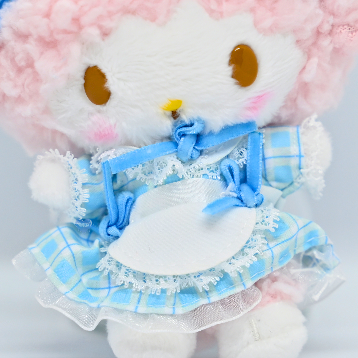 Sanrio Kiddyland My Sweet Piano Mascot with Carabiner, Blue