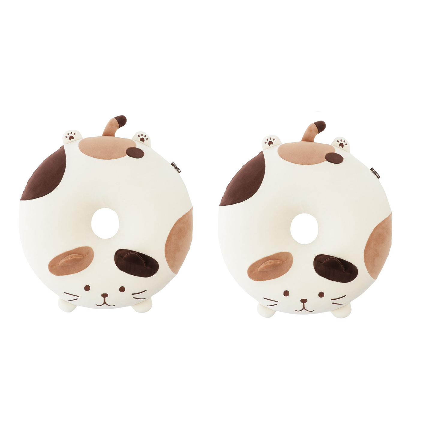 Fukufuku Nyanko Soft Round Seat Cushion