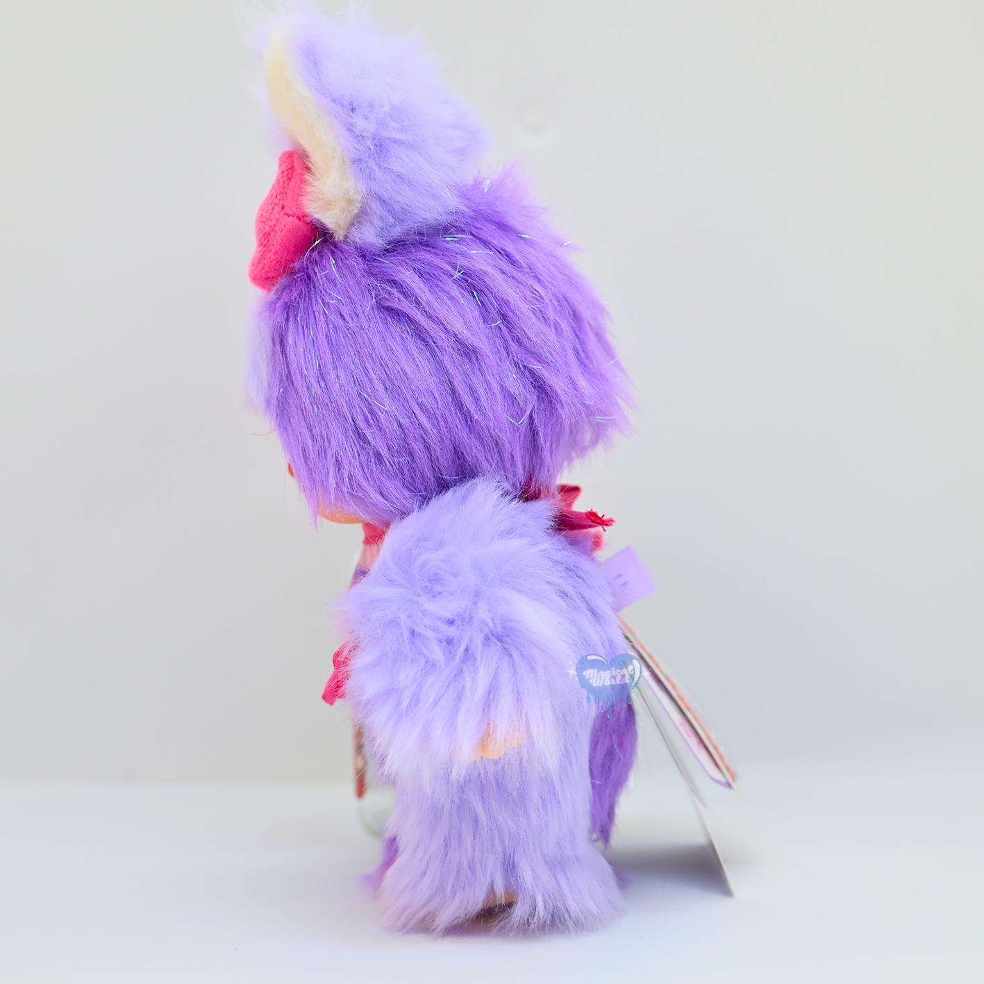 Monchhichi x 475 Shinako 2025 Collaboration 2nd Edition S Size Lavender Fluffy