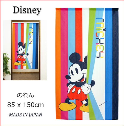 Disney Colourful Door Curtain Made in Japan