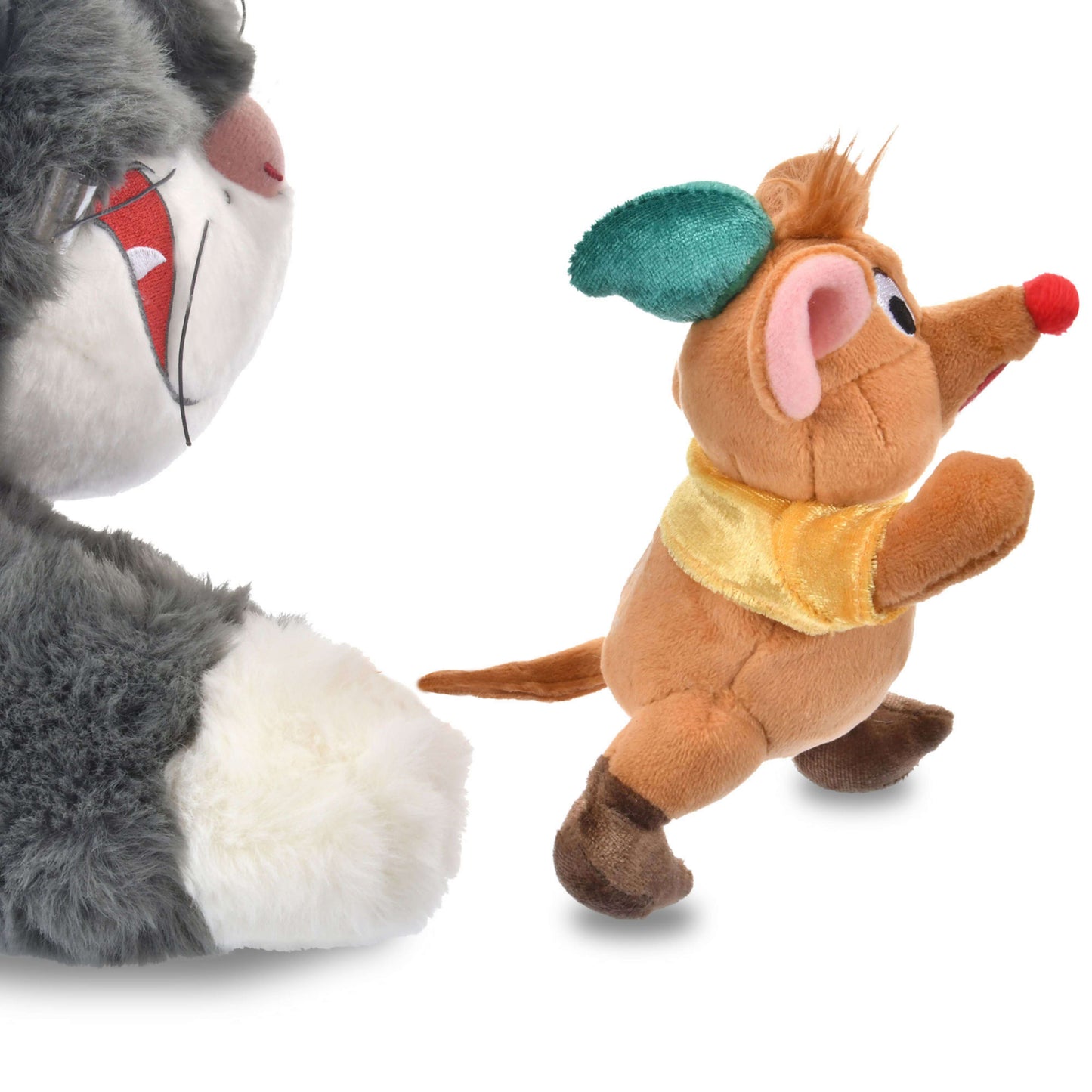 Disney Inspired Cat Plush Toy – Cute Bow Tie Soft Doll Gift