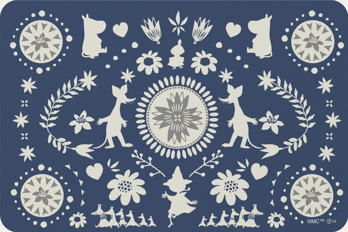 Moomin Soft Bath Mat With Diatomaceous