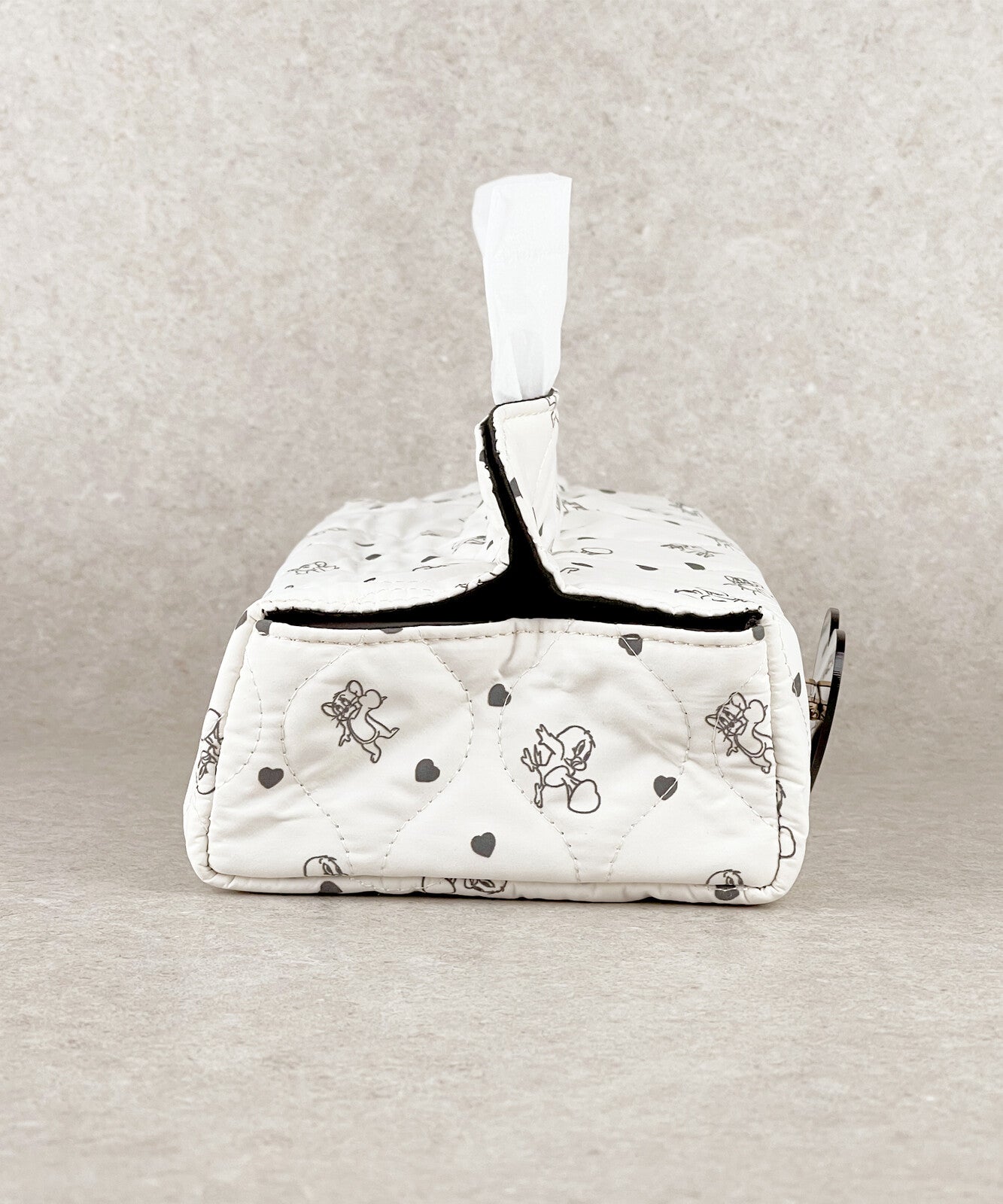 TOM and JERRY×Flapper Heart Tissue Box Cover