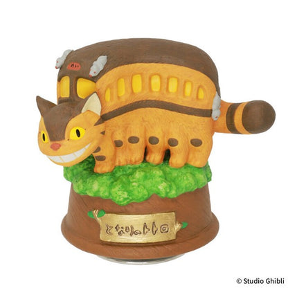 My Neighbor Totoro Porcelain Music Box Cat Bus on the Tree