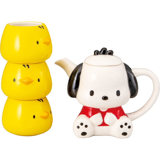 Sanrio Pochacco Tea set