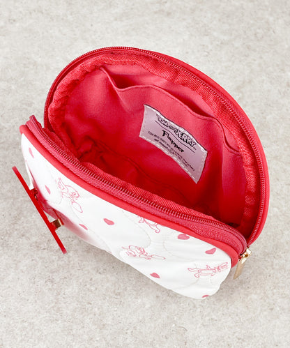TOM and JERRY×Flapper Heart Mini Pouch